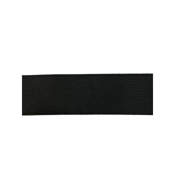  Elastic tape 60mm width in black color
