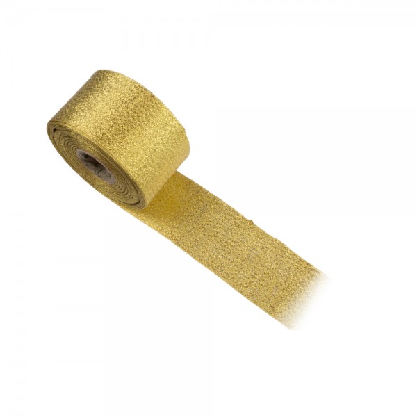 Κορδέλα συσκευασίας χρυσή 40mm
