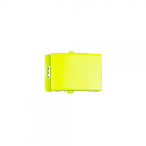 Αγκράφα κίτρινη φωσφοριζέ 40mm