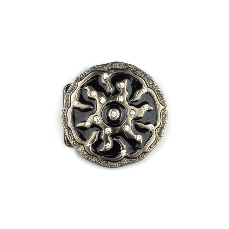 Αγκράφα μαύρο νίκελ 40mm