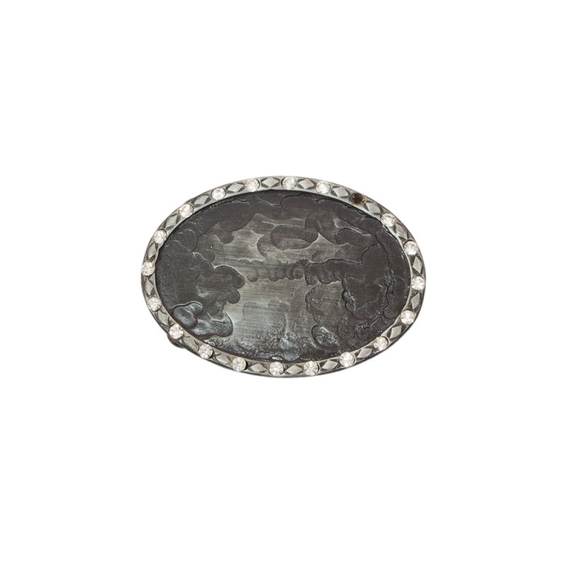 Αγκράφα σε μαύρο νίκελ 40mm