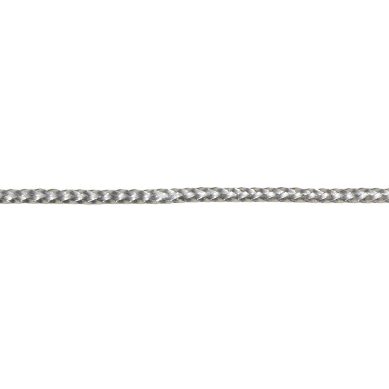 Κορδόνι 3mm ασημί