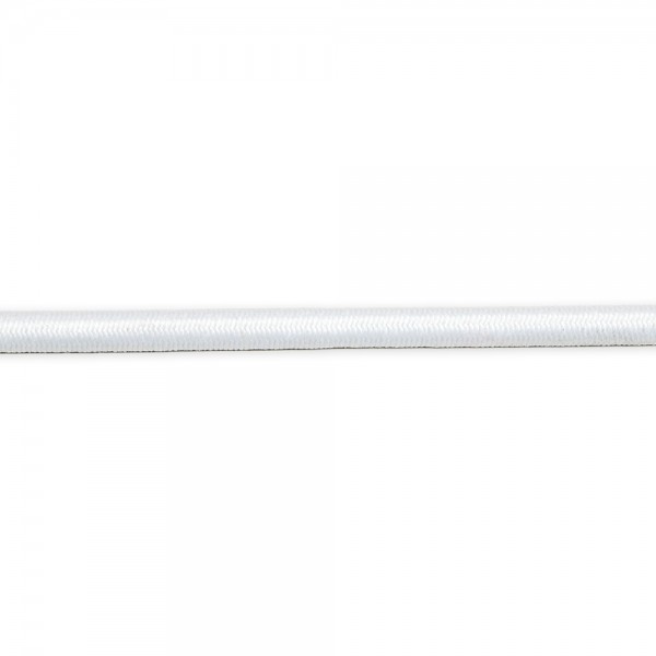 Λάστιχο στρογγυλό άσπρο 6mm