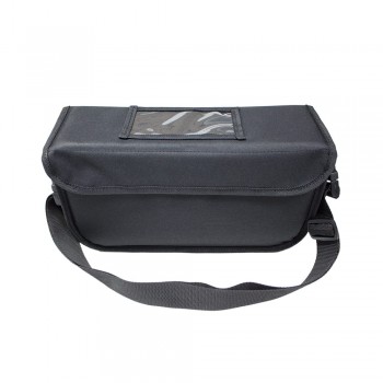 Ισοθερμική τσάντα delivery θερμόσακος μεταφοράς για φαγητό 9 λίτρα σε μαύρο χρώμα με ιμάντα +1,89 €