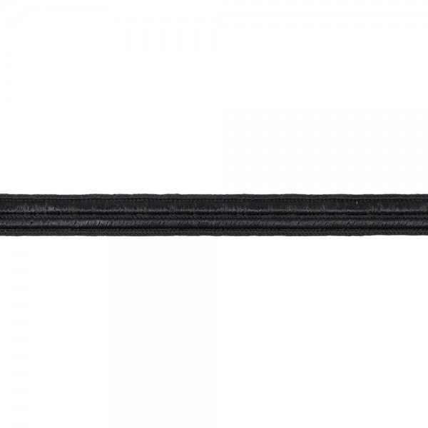 Κορδέλα ραιγιόν μαύρη 12mm