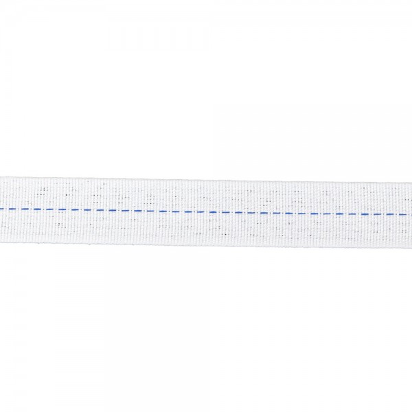 Ρέλι Ηλεκτρολόγου 20mm Λευκό με μπλε ρίγα
