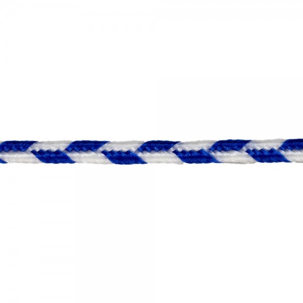 Σουτάζ Ραιγιόν πολυέστερ Λευκό - Μπλε 3.5mm 