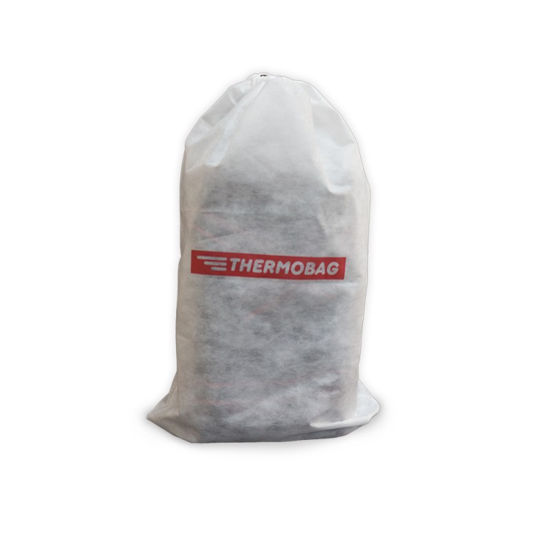 Ισοθερμική τσάντα Θερμόσακος Delivery Μεταφοράς εως 6 καφέ ή 15 λίτρα μαύρη με κόκκινη ρίγα
