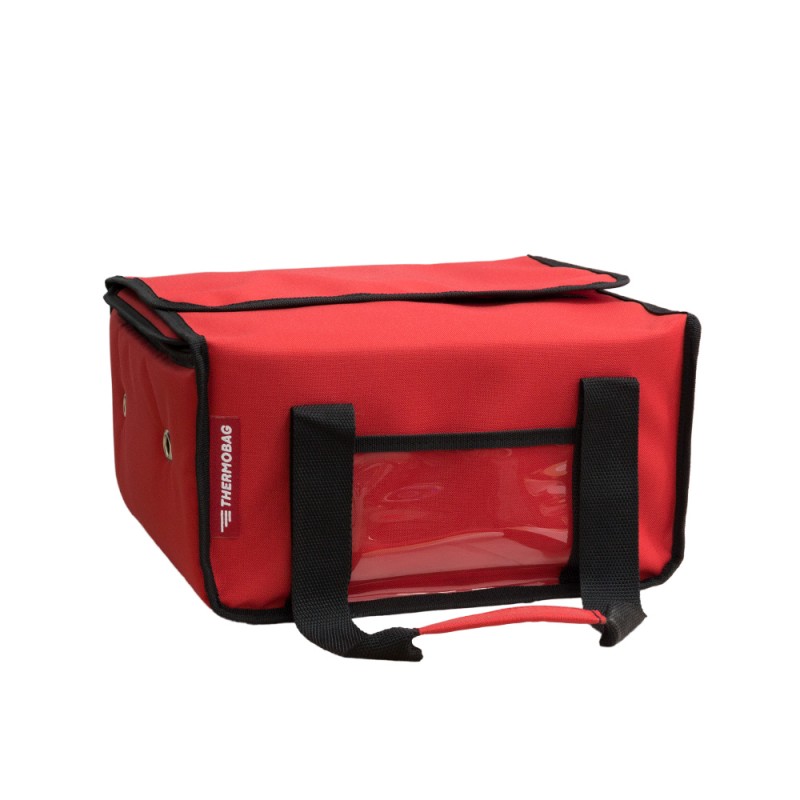 Ισοθερμική Τσάντα Delivery για Φαγητό Θερμόσακος Μεταφοράς Φαγητού 23 λίτρα σε κόκκινο χρώμα