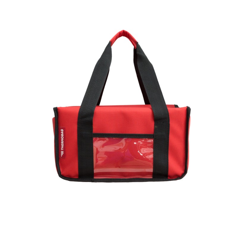 Ισοθερμική Τσάντα Delivery για Φαγητό Θερμόσακος Μεταφοράς Φαγητού 23 λίτρα σε κόκκινο χρώμα