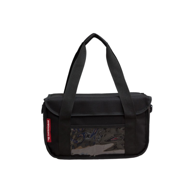 Ισοθερμική τσάντα delivery καφέ Θερμόσακος μεταφοράς εως 6 καφέ ή 15 λίτρα σε μαύρο χρώμα