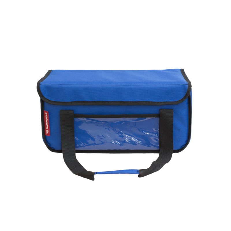 Ισοθερμική Τσάντα Delivery για Φαγητό Θερμόσακος Μεταφοράς Φαγητού 24 λίτρα σε μπλε ρουά χρώμα