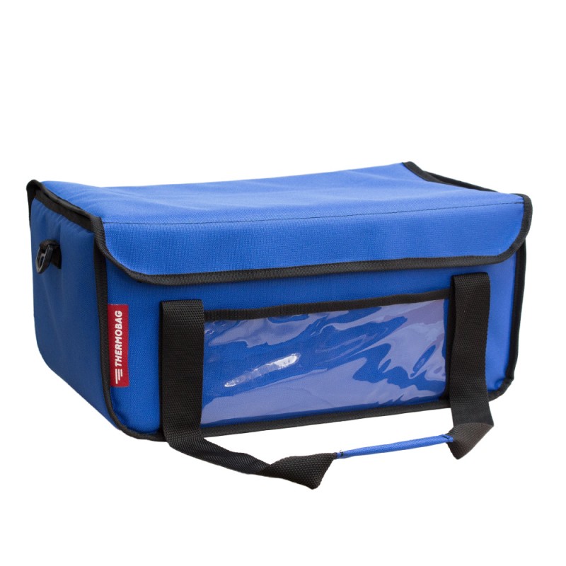 Ισοθερμική Τσάντα Delivery για Φαγητό Θερμόσακος Μεταφοράς Φαγητού 30 λίτρα σε μπλε ρουά χρώμα