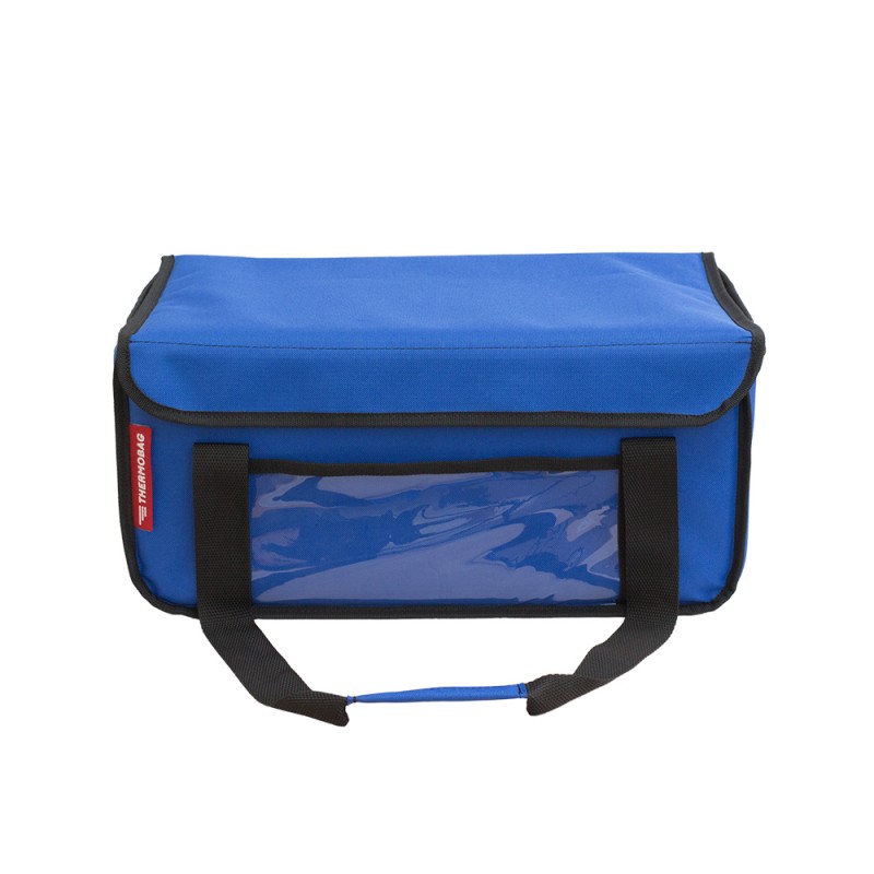 Ισοθερμική Τσάντα Delivery για Φαγητό Θερμόσακος Μεταφοράς Φαγητού 40 λίτρα σε μπλε ρουά χρώμα