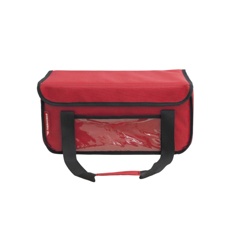 Ισοθερμική Τσάντα Delivery για Φαγητό Θερμόσακος Μεταφοράς Φαγητού 24 λίτρα σε κόκκινο χρώμα
